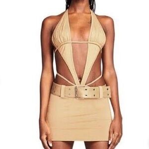 I.AM.GIA  Dress Tan -Small- Worn Once